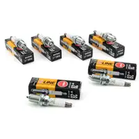 6x NGK Z&uuml;ndkerze V-Line 28 4856 BKR6E f&uuml;r VW AUDI MERCEDES OPEL KIA HYUNDAI FIAT NISSAN