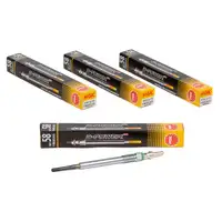 4x NGK 8904 Y8001AS D-POWER 58 Gl&uuml;hkerze f&uuml;r CITROEN FORD PEUGEOT 1.5-2.0 DIESEL