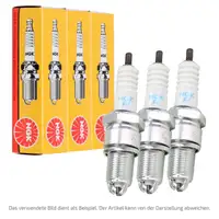 3x NGK 5798 BR2-LM Z&uuml;ndkerze f&uuml;r Kleinmotoren Gartenger&auml;te Rasenm&auml;her Motors&auml;ge