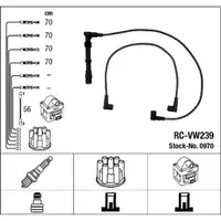 NGK 0970 RC-VW239 Ignition Cable Set