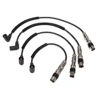 DELPHI Z&uuml;ndspule + NGK Kabelsatz 4x Z&uuml;ndkerze f&uuml;r VW Golf 6 Polo 5 Touran 1.2 TSI