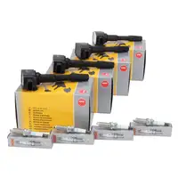 4x NGK Z&uuml;ndspule + 4x Z&uuml;ndkerze f&uuml;r RENAULT Clio 4 Captur 1 Kadjar Megane Scenic 3 1.2 TCe