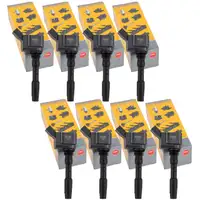 8x NGK 48409 U5154 Z&uuml;ndspule f&uuml;r PORSCHE Cayenne 9Y Panamera 4.0 GTS / Turbo / S E-Hybrid