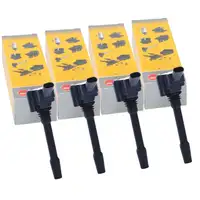 4x NGK 49400 U5445 Ignition Coil for Alfa Romeo Giulietta, Fiat 500X, Bravo, 2 Punto, 199, 1.4