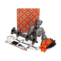 NRF Turbolader Abgaskr&uuml;mmer f&uuml;r SKODA Octavia 2 VW Golf 5 Caddy 3 1.9 TDI 03G253014M