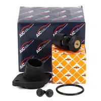 NRF Thermostat + AIC Flansch + Dichtung f&uuml;r VW Golf 3 4 Polo 6N Ibiza 2 Leon Octavia 1 1.6