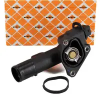 NRF 725137 Thermostat + Geh&auml;use + Dichtung f&uuml;r RENAULT Kangoo 2 Megane 2 3 2 3 1.5 dCi