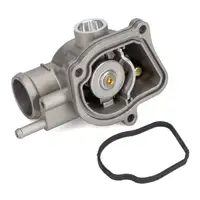 NRF Thermostat + Housing for MERCEDES W204, S203, S204, W211, S211, CLK, C209, OM646, OM647, OM648