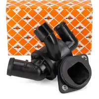 NRF 725341 Thermostat + Geh&auml;use f&uuml;r VW Golf 6 Passat B7 Polo 5 Touran 8X 1.6 TDI 41084592D