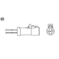 NTK 1659 Lambdasonde Katalysatorsonde Abgassonde Aussto&szlig;sonde