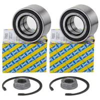 2x SNR Radlager Reparatursatz f&uuml;r CITROEN Jumpy FIAT Scudo PEUGEOT TOYOTA ProAce vorne