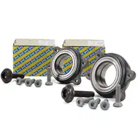 2x SNR Radlager Satz f&uuml;r AUDI A4 A5 A6 A7 A8 Q5 R8 PORSCHE Macan 95B vorne / hinten