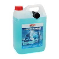5L SONAX 133505 ANTIFROST & KLARSICHT Scheiben Frostschutz Reiniger Ice Fresh bis -18&deg;C