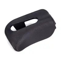 2x Kappe Abdeckung Sonnenblende f&uuml;r MERCEDES E-Klasse Cabrio A124 SL R129 schwarz