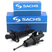 2x SACHS Nehmerzylinder + Geberzylinder Kupplung für VW Golf 5 6 Touran AUDI A3 8P MQ200