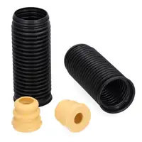 SACHS Staubschutz + 2x febi Federbeinlager f&uuml;r VW Golf 5 6 Passat B6 B7 AUDI A3 8P vorne