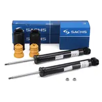 2x SACHS Stoßdämpfer + Staubschutz für BMW F20 F21 F22 F30 F31 Standard Fahrwerk hinten