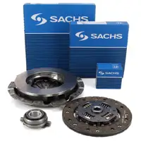 SACHS Kupplungsdruckplatte + Kupplungsscheibe + Ausrücklager PORSCHE 912 Targa 1.6 90 PS