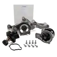 SALERI SIL PA1598BH Wasserpumpe + Thermostat + Dichtung f&uuml;r BMW 2er F45/46 X1 F48 X2 F39
