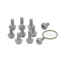 SALERI SIL Water Pump + Gasket for BMW F20, F21, F30, G20, G30, G01, F32, B37, B48 11517644809