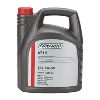 5L 5 Liter FANFARO 6719 5W30 Motor&ouml;l &Ouml;l VW 504.00/507.00 ACEA C3 BMW LL-04