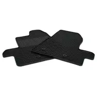 SCHÖNEK Gummimatten Gummi-Fußmatten Fußmatten für FORD Transit 2012-2023 vorne 2-teilig