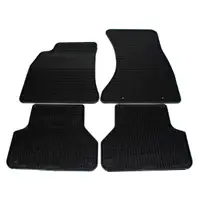 SCH&Ouml;NEK Gummimatten Gummifu&szlig;matten f&uuml;r AUDI A4 S4 RS4 8W B9 A5 S5 RS5 F5 4-teilig