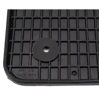 SCH&Ouml;NEK Gummimatten Gummi-Fu&szlig;matten Fu&szlig;matten f&uuml;r VW Polo 6 ab 05.2021 4-teilig