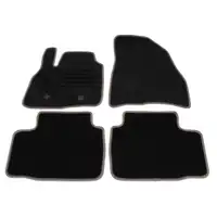 SCH&Ouml;NEK 61463 Veloursmatten Textilmatten Fu&szlig;matten f&uuml;r DACIA Duster PYM PYN 4-teilig