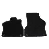 SCH&Ouml;NEK Veloursmatten Textilmatten Fu&szlig;matten f&uuml;r VW ID. Buzz EBA Kasten vorne 2-tlg