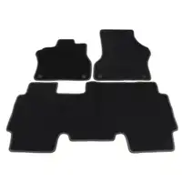 SCH&Ouml;NEK Veloursmatten Textilmatten Fu&szlig;matten Automatten f&uuml;r VW ID. Buzz EBB Bus 3-teilig