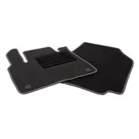 SCH&Ouml;NEK Veloursmatten Textilmatten Fu&szlig;matten f&uuml;r RENAULT Kangoo 3 05.2021 vorne 2-tlg