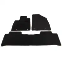 SCH&Ouml;NEK Velour Floor Mats, Textile Floor Mats for MG Marvel R EV EP21 (Model Year 2021 and later) &ndash; 3-piece set