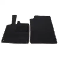 SCHÖNEK Veloursmatten Textilmatten Fußmatten für SMART ForTwo Cabrio/Coupe 451 ab 04.2007