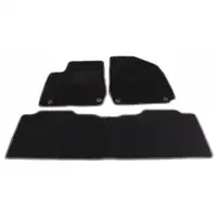 SCH&Ouml;NEK Velour Floor Mats, Textile Floor Mats, Car Floor Mats for HYUNDAI Ioniq 6 CE (3-piece set)