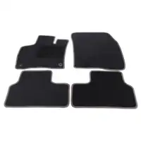 SCHÖNEK Veloursmatten Textilmatten Fußmatten Automatten für OPEL Astra L Electric 4-teilig