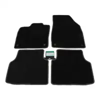 SCH&Ouml;NEK Veloursmatten Textilmatten Fu&szlig;matten f&uuml;r SKODA Elroq RS 4motion PYL 4-teilig