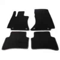 SCH&Ouml;NEK Velour Floor Mats, Textile Floor Mats, Car Floor Mats for Mercedes E-Class Sedan (4-piece set)