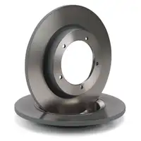 SEBRO brake discs + TEXTAR brake pads for PORSCHE 356 C 1600 SC 95 hp (front)