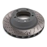 SEBRO Bremsscheiben Satz f&uuml;r PORSCHE 911 3.3 Turbo + 3.3 SC Turbo 300-330 PS hinten