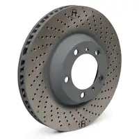 SEBRO Bremsscheiben + TEXTAR Bel&auml;ge f&uuml;r PORSCHE 996 3.6 GT3 / GT2 ab 01.2004 vorne