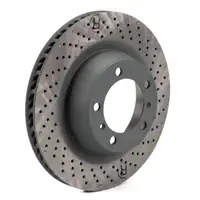 SEBRO Bremsscheiben + TEXTAR Bel&auml;ge + Wako f&uuml;r PORSCHE 991 3.4 Carrera hinten