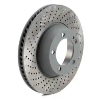 SEBRO Bremsscheiben + TEXTAR Bel&auml;ge Wako f&uuml;r PORSCHE 991 3.0/3.8 Carrera / S / GTS hinten