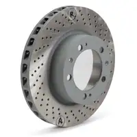 SEBRO Bremsscheiben Satz f&uuml;r PORSCHE 968 3.0 PR-030 mit Sportfahrwerk vorne