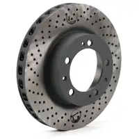 SEBRO Bremsscheiben + TEXTAR Bel&auml;ge + Wako f&uuml;r PORSCHE 993 3.6/3.8 Carrera vorne