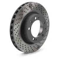 SEBRO Bremsscheiben + TEXTAR Bel&auml;ge + Wako f&uuml;r PORSCHE 993 3.6/3.8 Carrera vorne