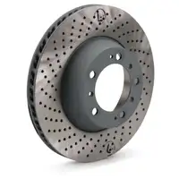 SEBRO Bremsscheiben Satz f&uuml;r PORSCHE 996 997 991 Carrera / Turbo / GT3 / GT2 hinten