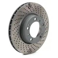 SEBRO Bremsscheiben + TEXTAR Bel&auml;ge + Wako f&uuml;r PORSCHE 997 Boxster Cayman 987 vorne