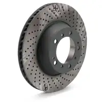 SEBRO Bremsscheiben Satz f&uuml;r PORSCHE 996 997 991 Carrera / Turbo / GT3 / GT2 hinten