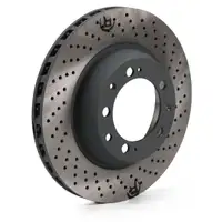 SEBRO Bremsscheiben Satz f&uuml;r PORSCHE 993 3.8 Carrera 4 / RS 3.6 Turbo 4 / GT2 hinten